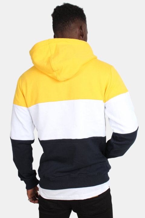 Klokban Classics TB1870 3-Tone Hoodie Chrome Yellow/White/Navy