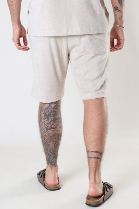 ONLY & SONS ONSIOLO REG TERRY SHORTS Silver Lining