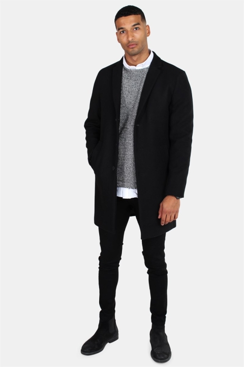 Jack and Jones JPRMorten Wollen Jas STS Black