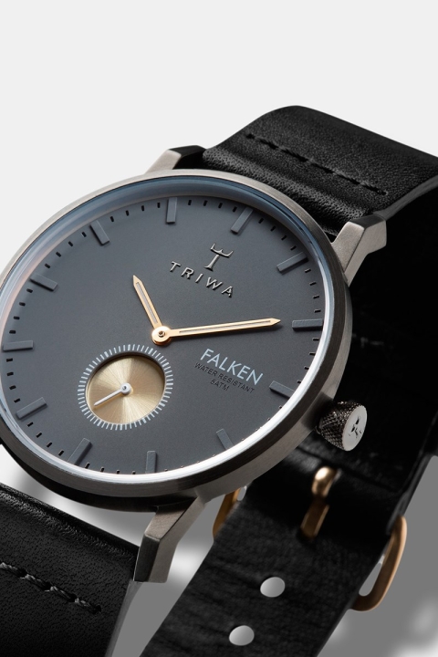 Triwa Walter Falken Klok Black Classic