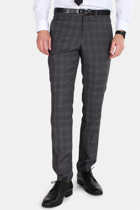 Lindbergh Checked Men's Pak Check Grey