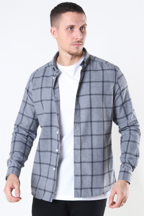 Sälen Flannel 1 Overhemd Grey
