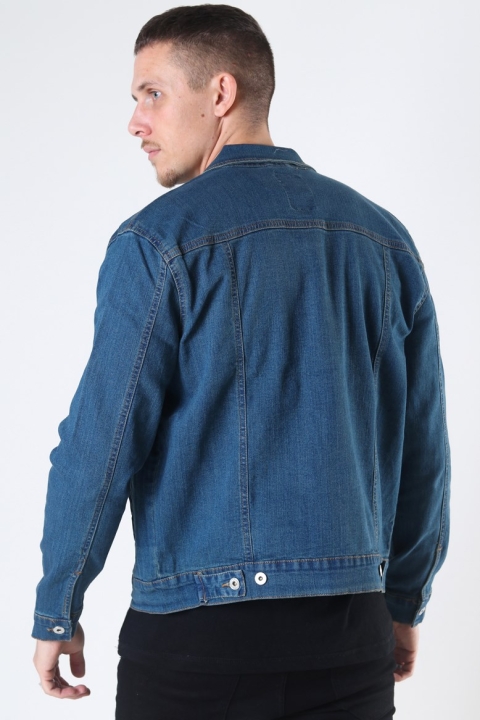 Solid Peyton Denim Jas Dark Village Blue Denim