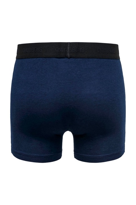 ONLY & SONS Fitz Bamboo 3 Pack Logo Boxers Dark Navy
