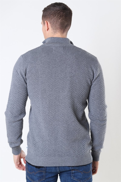 Kronstadt Carlo Half Zip Breien Anthracite