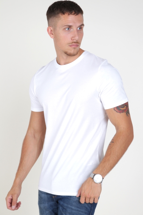 Jack & Jones JJEORGANIC BASIC TEE SS O-NECK 5PK 3 Wht 2 Blk