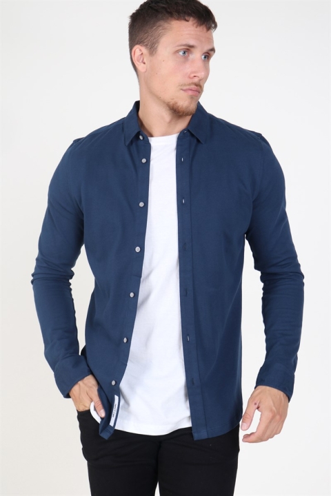 Only & Sons Cuton Overhemd Dress Blues