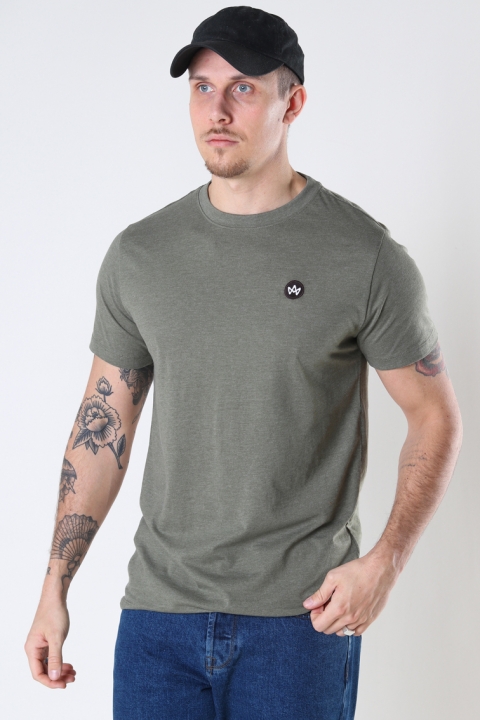 Kronstadt Timmi Organic/Recycled t-shirt Moss