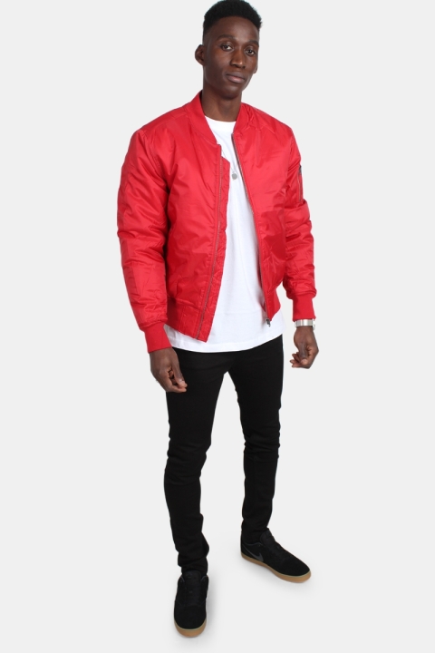 Urban Classics Bomber Jas Fire Red