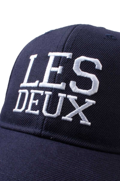 Les Deux Baseball Cap Navy 