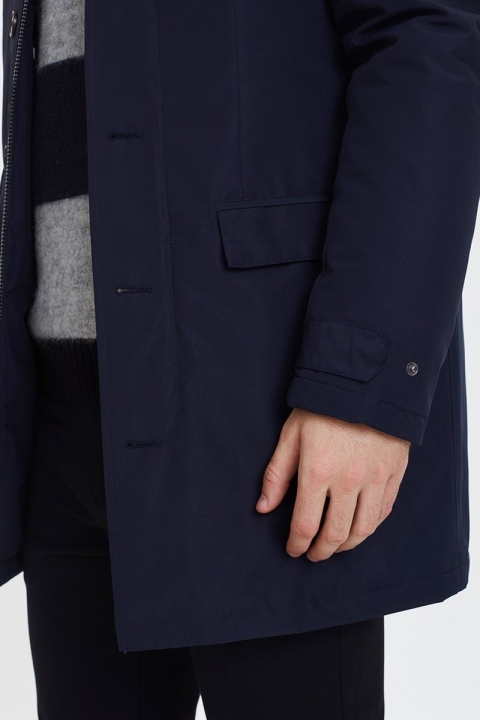 Les Deux Eric Maccoat Lange Jas Dark Navy