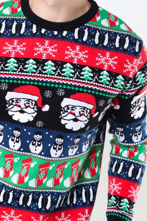 Kronstadt Christmas Cotton Breien Socks