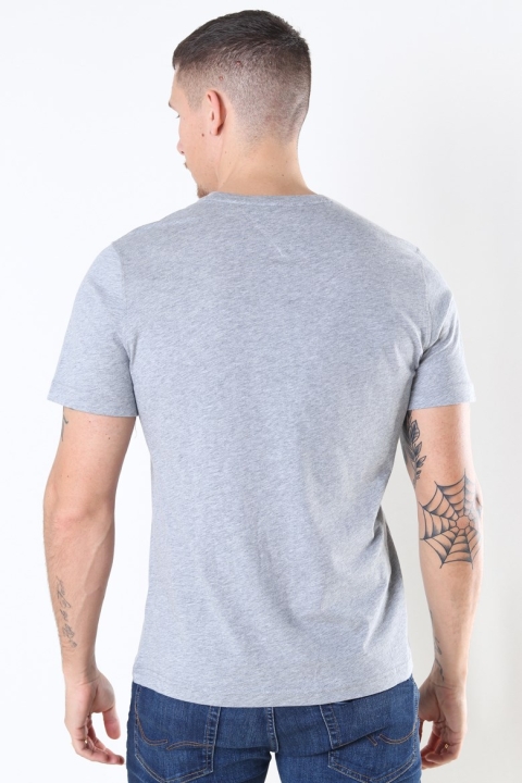 Tommy Jeans Original Jersey T-shirt Lt Grey HTR