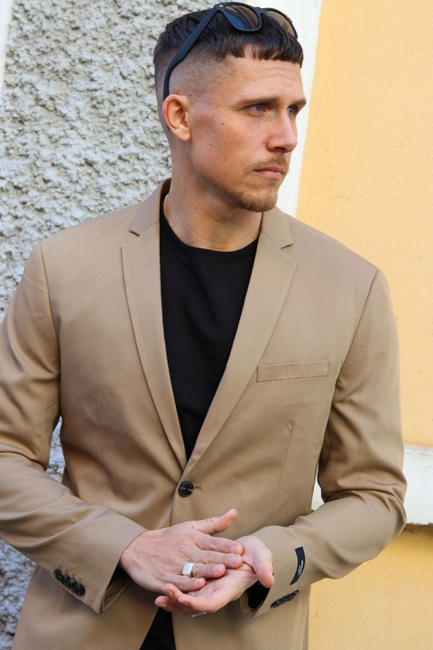 Jack & Jones Premium Franco Slim Fit Pak Petrified Oak
