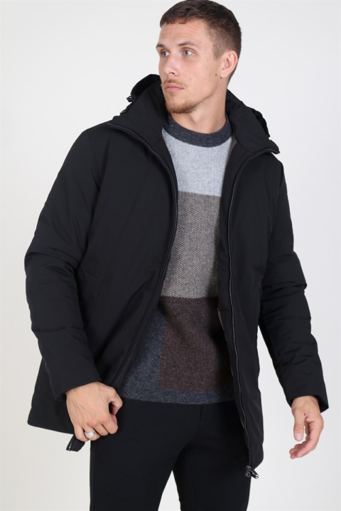 Jack & Jones Rome Parka Jas Black