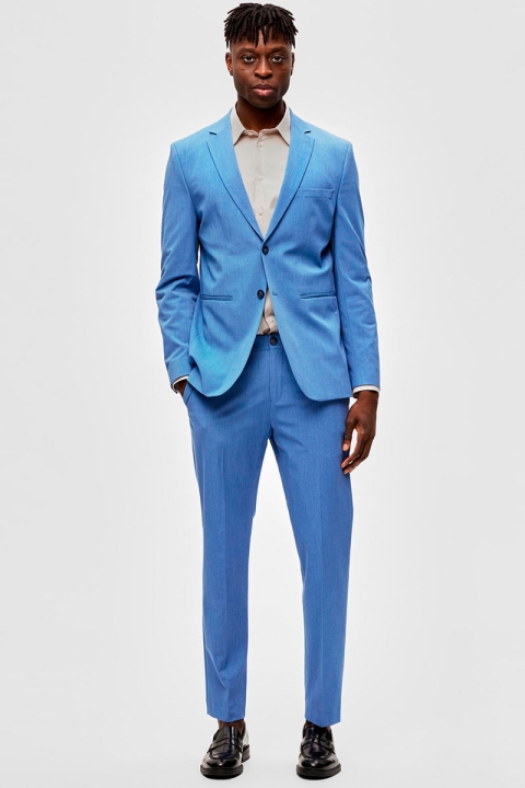 Selected Slim Liam Flex Blazer Bright Cobalt