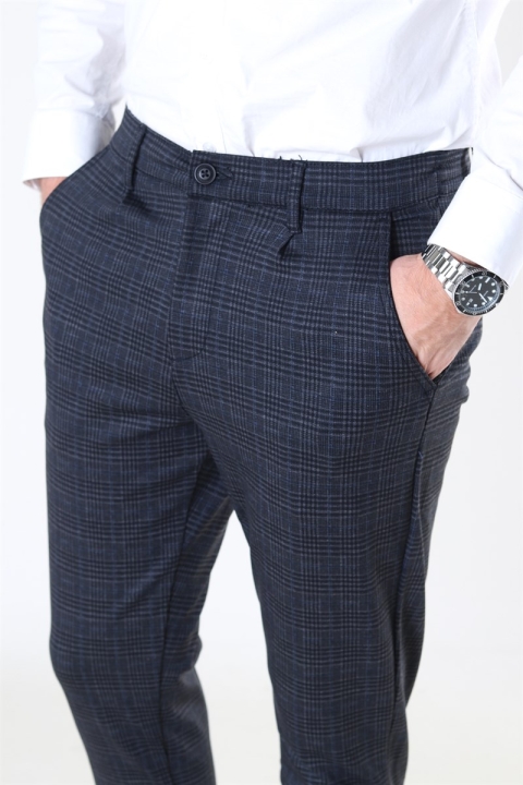 Kronstadt Club Texture Pants Black/Grey