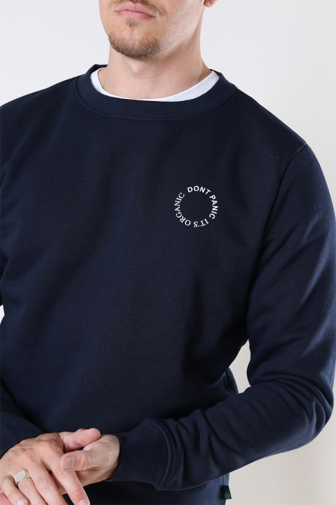 Kronstadt Lars It's organic crew sweat Navy