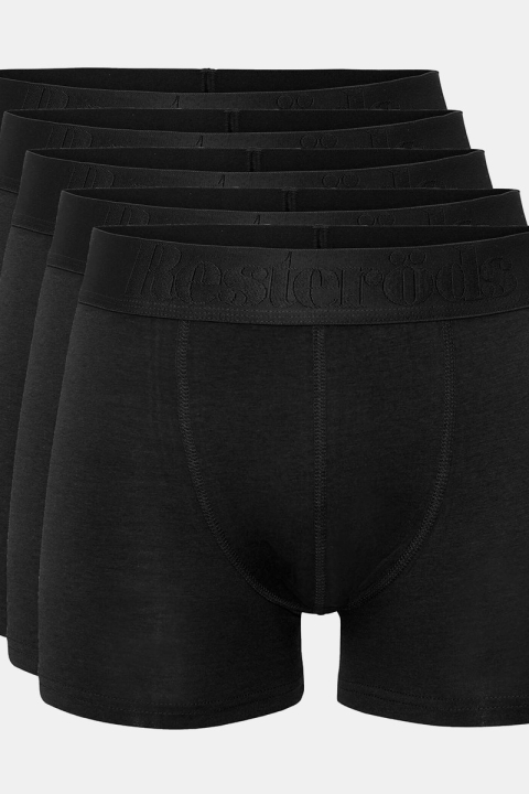 Resteröds Bambu 5-Pack Gunnar Boxers Black