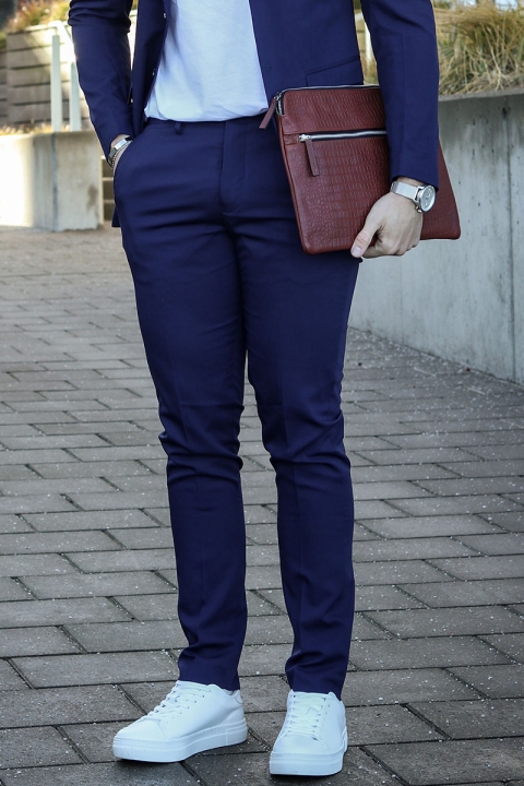 Jack & Jones Premium Franco Slim Fit Pak Medieval Blue