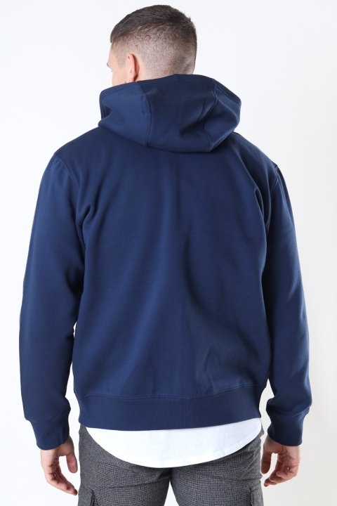 Tommy Jeans Fleece Zip Hoodie Twilight Navy