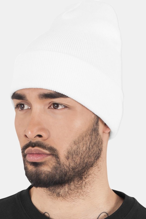 Flexfit Heavyweight Long Beanie Hoed White