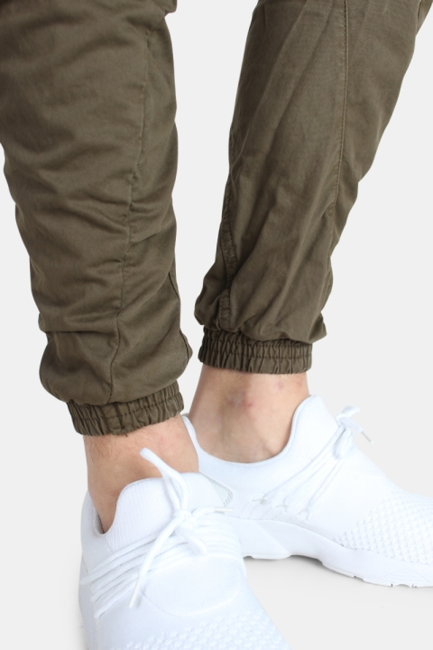 Urban Classics Cargo Jogging Broek Olive