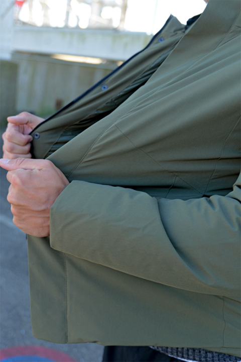 Jack & Jones Keen Stretch Parka Jacket Grape Leaf