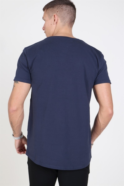 Clean Cut Axel Logo T-shirt Navy