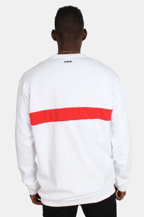 Fila Steven Crew Sweat Bright White