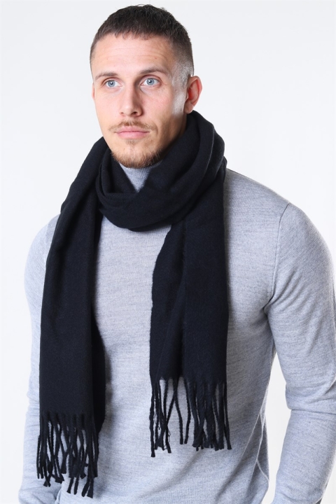 ONLY & SONS CARLO WOOL SCARF Black