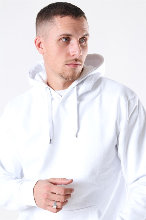 Basic Brand Hooded Sweat White