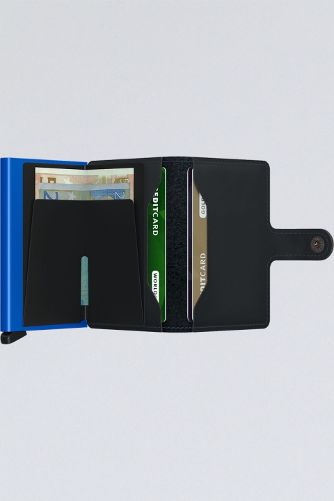 Secrid Miniwallet Matte Black/Blue