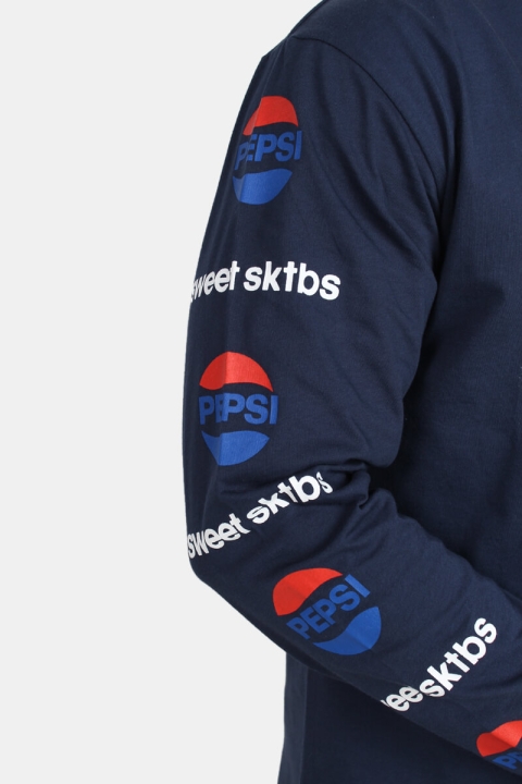 Sweet SKTBS Sweet Pepsi Cuff T-shirt Navy