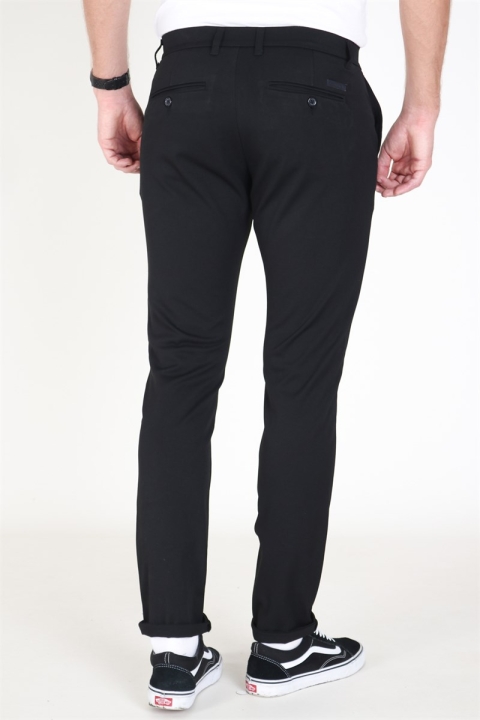 WoodBird Steffen Twill Pants Black