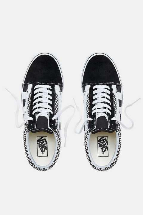 Vans Old Schoenol Mix Checker Sneakers Black/True