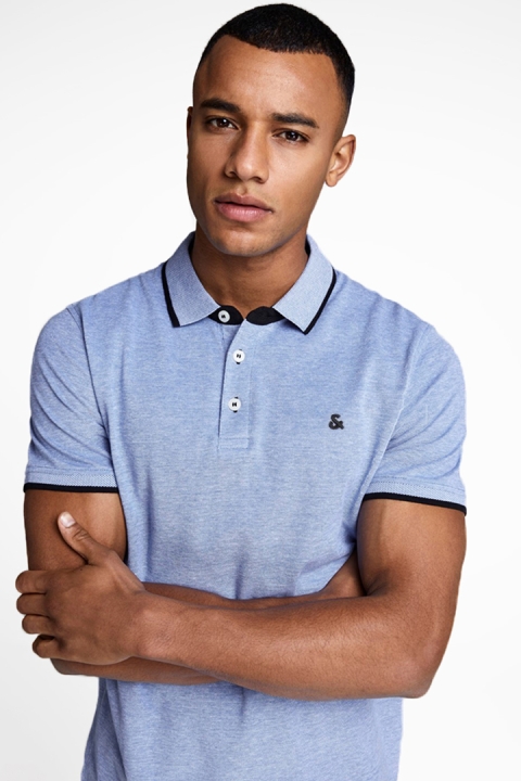 Jack & Jones PAULOS POLO SS Bright Cobalt SLIM FIT