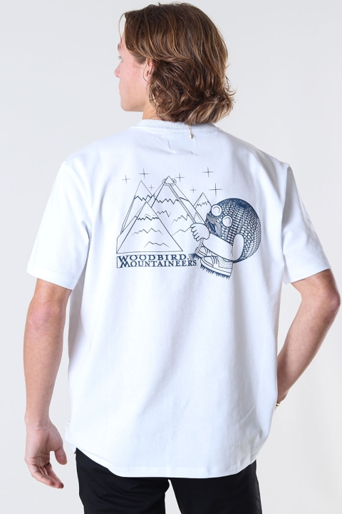 Woodbird Earl Earth Tee White