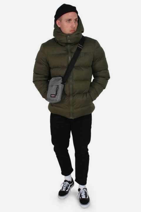 Urban Classics Hooded Boxy Puffer Jas Olive