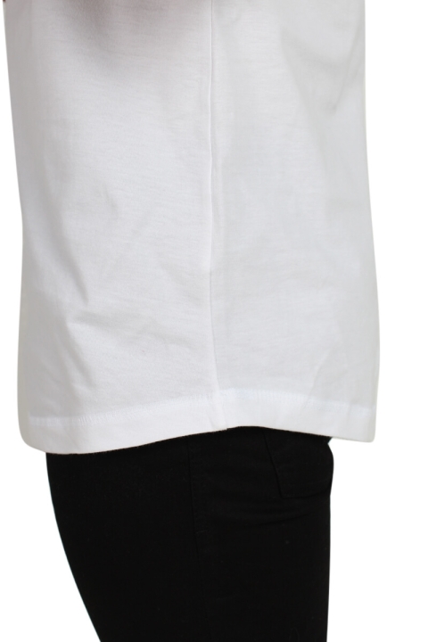 Liebhaveri Vintage Mens Longline T-shirt hvid