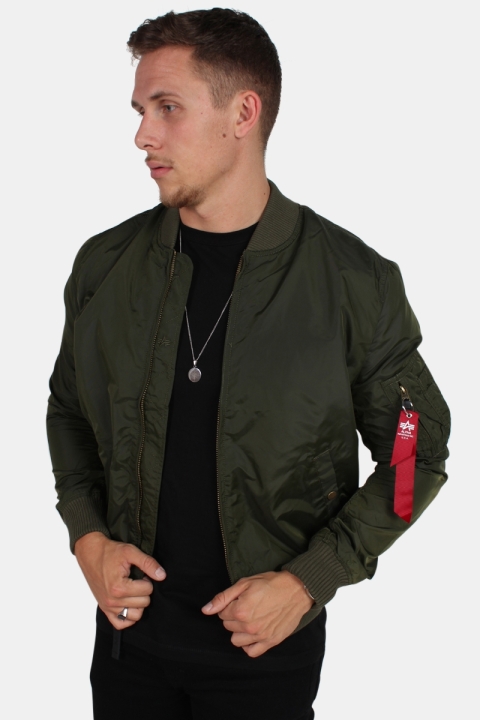 Alpha Industries MA-1 TT Bomber Jas Dark Green