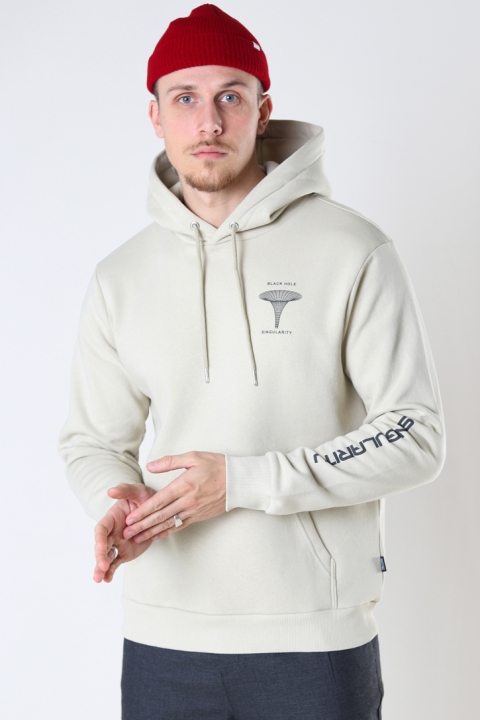 ONLY & SONS ONSOTTO LIFE REG HOODIE SWEAT Pelican
