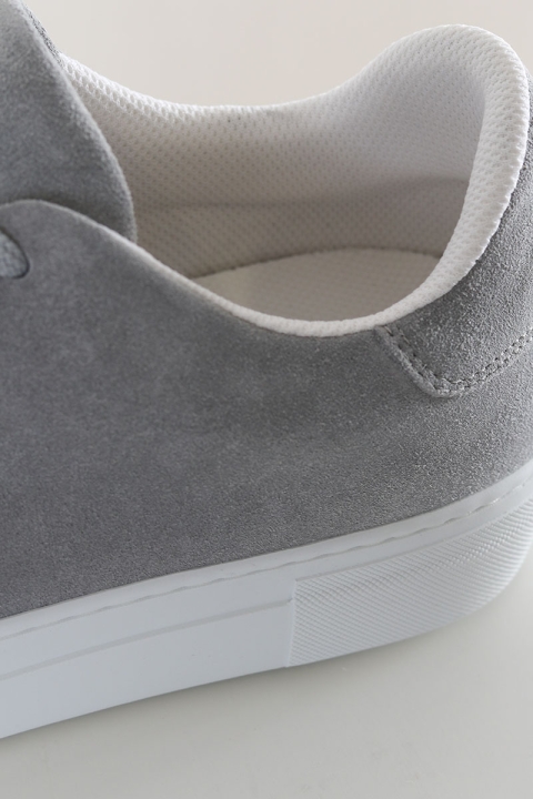 Selected David Chunky Suede Sneaker Grey