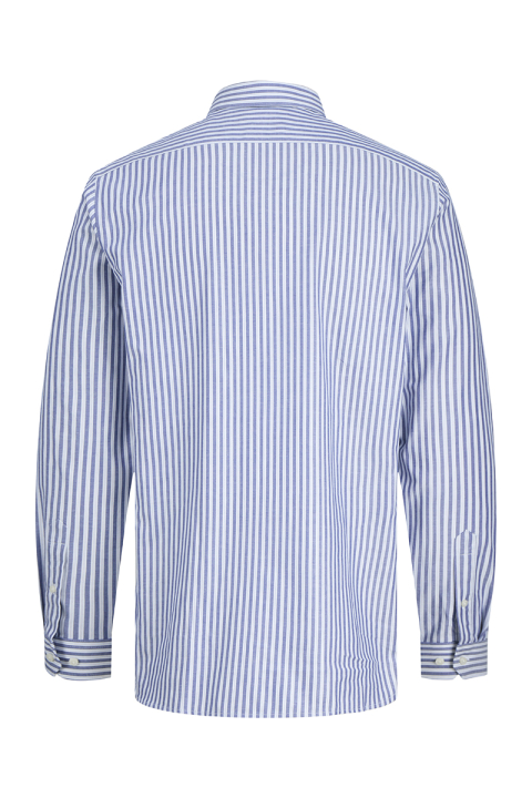 Jack & Jones Parker Wrinkle Resistant Shirt LS Black Iris Stripe