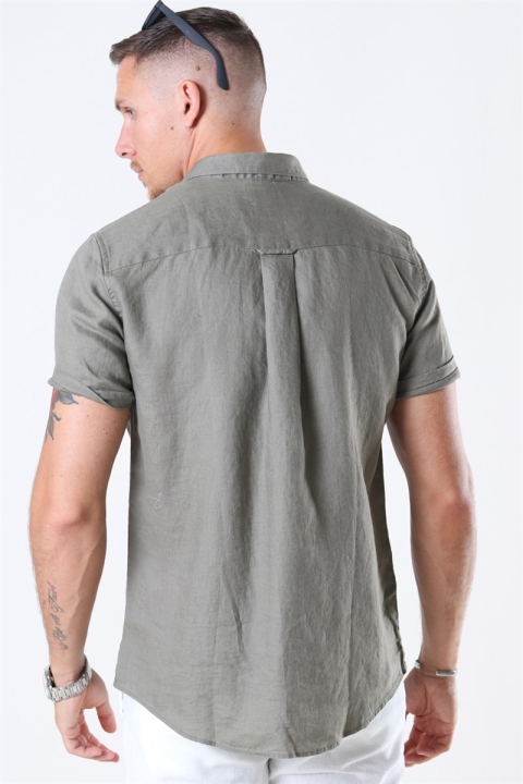 Tailored & Originals Karter Overhemd S/S Vetiver