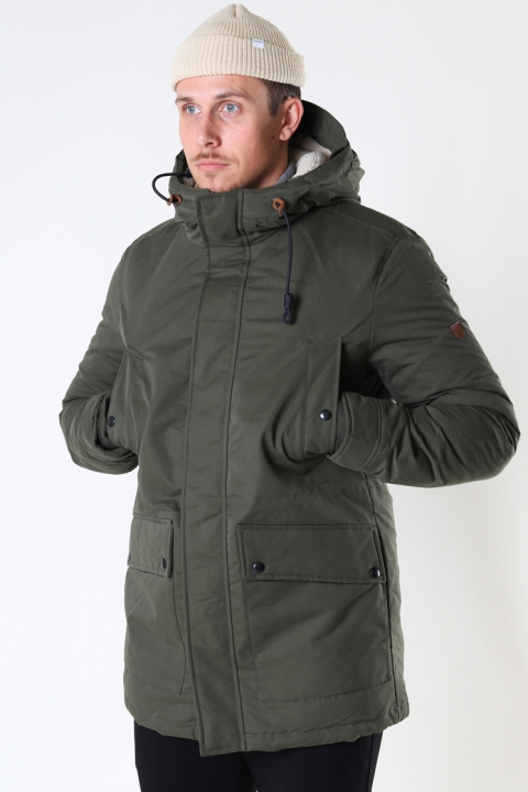 Jack & Jones JJECLIFFORD PARKA SN Forest Night