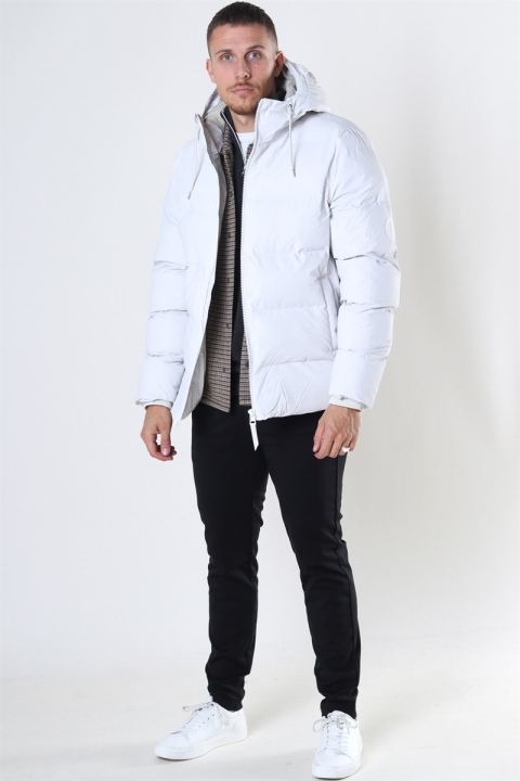 Rains Puffer Jas Off White