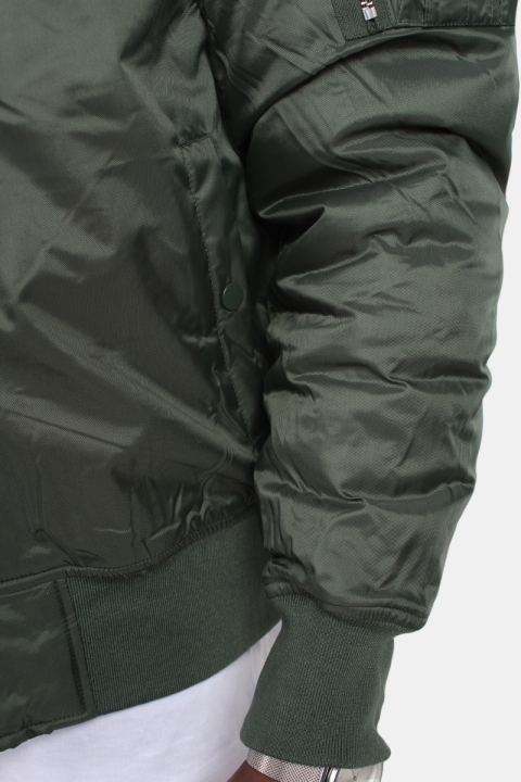 Urban Classics Bomber Jas Olive