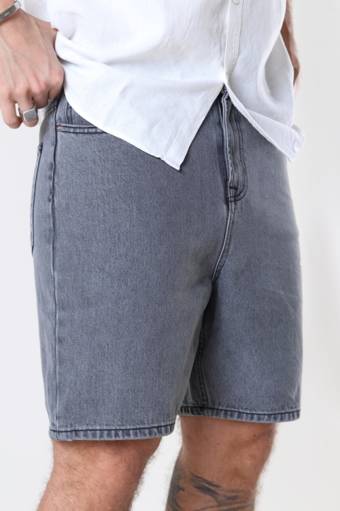 Denim project Classic Organic Dad Shorts 209 Grey Wash