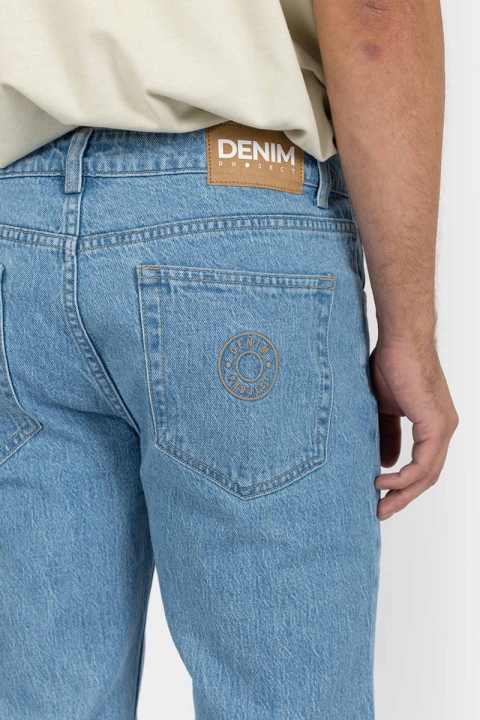 Denim project Boston Straight Recycled Jeans Light Blue